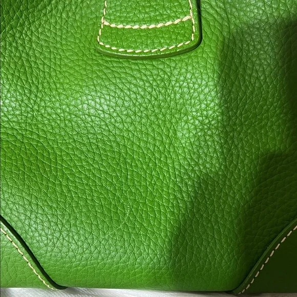 Dooney & Bourke Vibrant Green Shoulder Bag - Picture 7 of 13